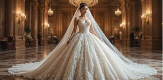 Simone Biles Wedding Dress: An Exquisite Showcase of Contemporary Bridal Elegance and Unmatched Craftsmanship Simone Biles Wedding Dress