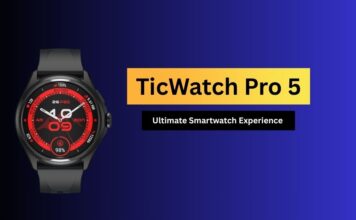 TicWatch Pro 5: The Ultimate Smartwatch Experience with Advanced Health Tracking, Long-Lasting Battery, and Premium Innovative Design TicWatch Pro 5