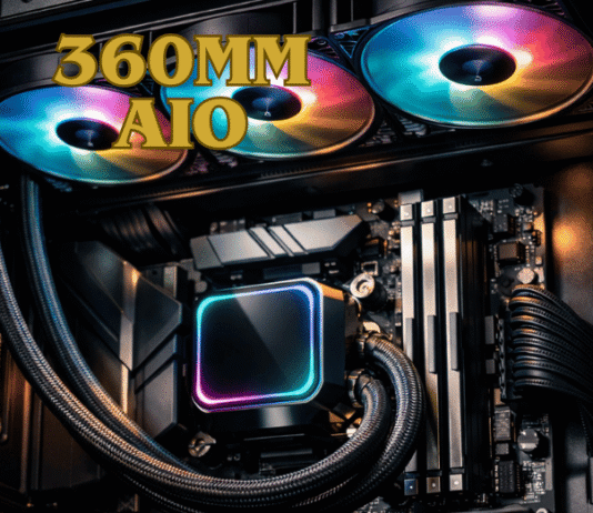 360mm AIO: Complete Guide to Liquid CPU Coolers for Gaming, Overclocking, and High-End PCs with RGB, Low Noise, Maximum Cooling Performance, and Easy Installation 360mm AIO
