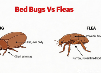 Bed Bugs Vs Fleas: All You Need to Know About Appearance Differences, Habitat and Living Conditions, Feeding Behavior, And Much More Bed Bugs Vs Fleas