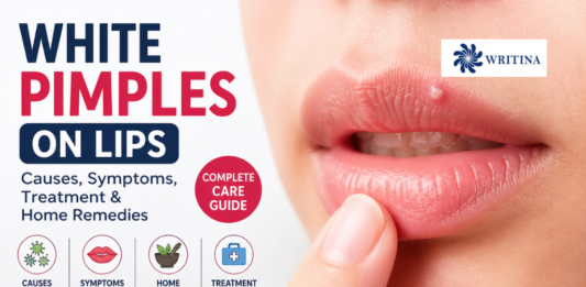 White Pimple on Lip