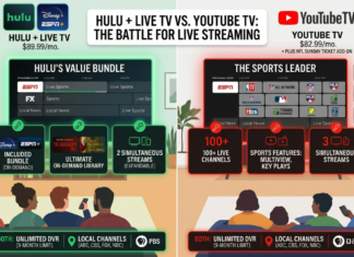 Hulu vs YouTube TV