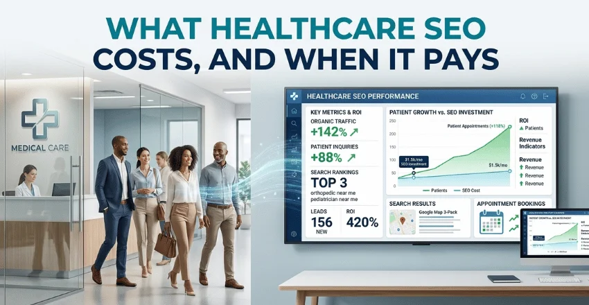 What healthcare SEO costs, and when it pays