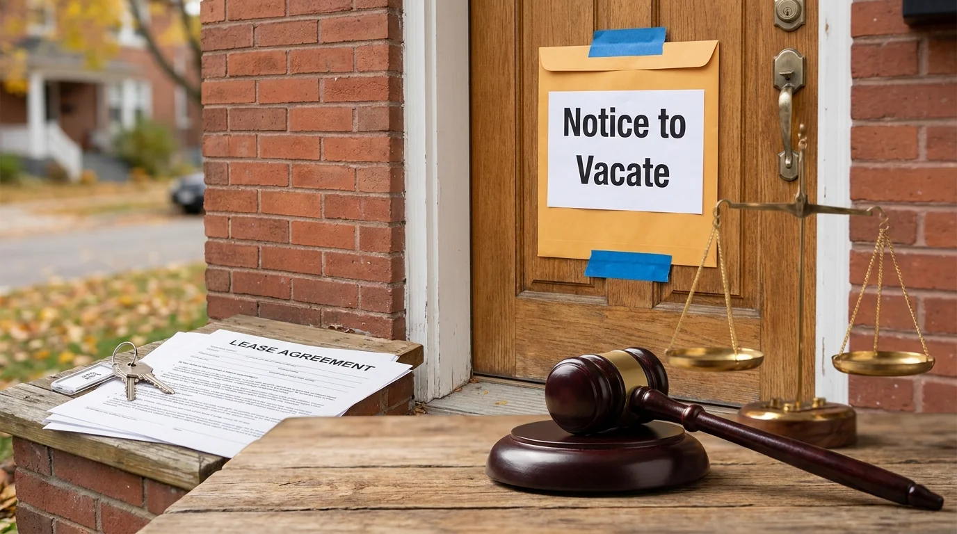 Notice to Vacate Notice to Vacate